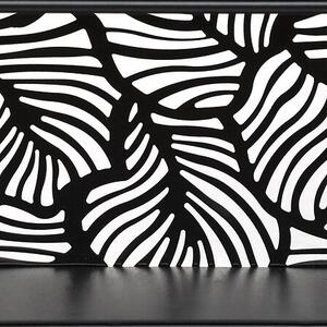 Рафт за стена atmosphera Mirna, MDF, 39 cm - Черен