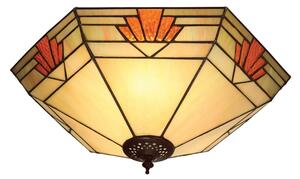 Endon 64284 - Плафон Tiffany NEVADA 2xE27/60W/230V, Ø 40 см