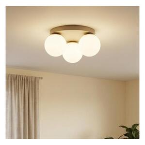 Brilagi - Таванно осветително тяло MILO ECRU 1xE27/60W/230V Ø 15 см бежово/златно