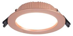 Immax NEO 07330L - LED димируемо вградено таванно осветително тяло DOWN LED/12W/230V Wi-Fi Tuya Ø 12 см розово злато