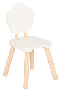 Детски стол atmosphera Douceur Organic, MDF, Бял