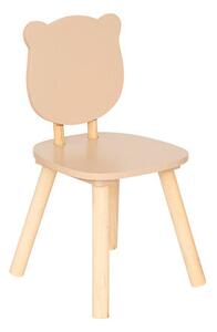 Детски стол atmosphera Douceur Organic Bear, MDF, Кафяв