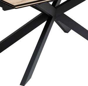Разтегателна трапезна маса atmopshera Boot, 160/240x90 см - Мраморен ефект