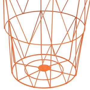 Помощна маса atmosphera Kumi, Метал, Ø37 cm - Оранжев