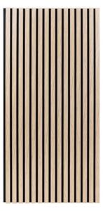 Акустичен декоративен стенен панел atmosphera Colva, MDF, 120x60 cm - Натурален