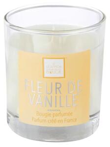Ароматна свещ atmosphera Elea, Yuzu, Стъкло, 190 g - Vanilla Flower
