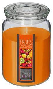 Ароматна свещ atmosphera Nina, Стъкло с капак, 510 g - Exotic Fruits