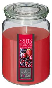 Ароматна свещ atmosphera Nina, Стъкло с капак, 510 g - Red Berries