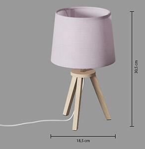 Детска нощна лампа atmosphera Tripod, 30 cm - Сив
