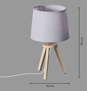 Детска нощна лампа atmosphera Tripod, 30 cm - Сив