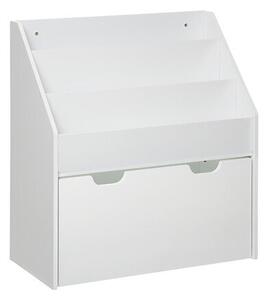 Детска библиотека atmosphera Bazar, MDF, 70 cm - Бял