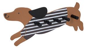 Детска закачалка atmosphera Dog, 50x20x6 cm, MDF