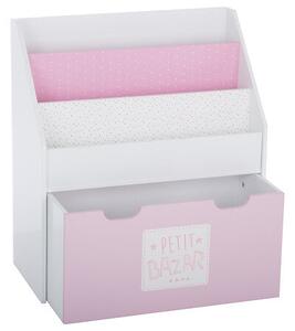 Детска библиотека atmosphera Bazar, MDF, 70 cm - Сив