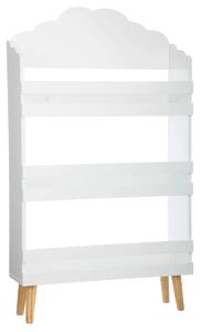 Детска библиотека atmosphera Cloud, MDF - Бял