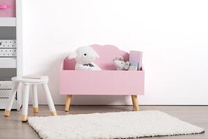 Детски скрин за съхранение atmosphera Cloud MDF - Бял