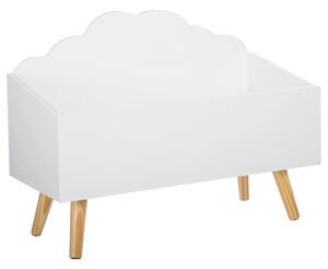 Детски скрин за съхранение atmosphera Cloud MDF - Бял