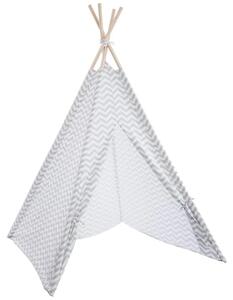 Детска палатка atmosphera Teepee, 120x120x160 cm - Сив