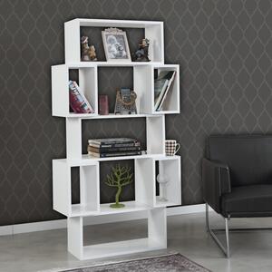 Библиотека Box с блестящо бяло