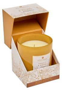 Ароматна свещ atmosphera Mael, Стъкло, 190 g - Vanilla & Amber