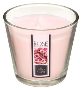 Ароматна свещ atmosphera Nina, Стъкло, 190 g - Rose