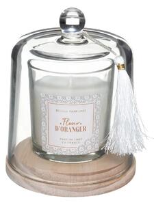Ароматна свещ atmosphera Loli, Стъкло с капак, 130 g - Orange Blossom