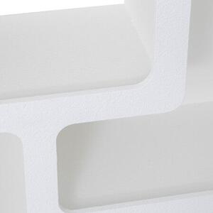Скрин atmosphera Soleya, 4 рафта, MDF, 75x30x85 cm - Бял