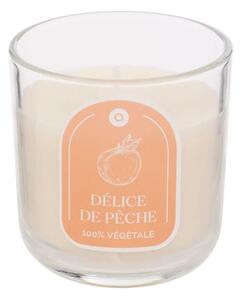 Ароматна свещ atmosphera Floa, Стъкло, 115 g - Peach