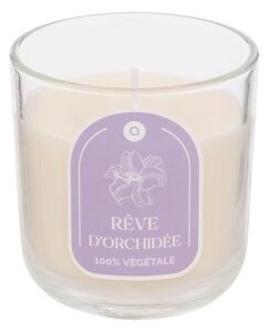 Ароматна свещ atmosphera Floa, Стъкло, 115 g - Orchid