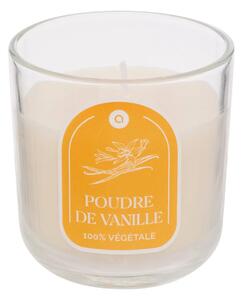 Ароматна свещ atmosphera Floa, Стъкло, 115 g - Vanilla