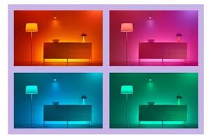 WiZ - Комплект 2x LED RGBIC регулируемо осветително тяло GRADIENT LED/8,2W/230V 2700-6500K Wi-Fi