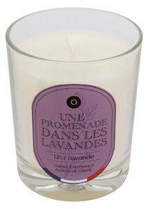 Ароматна свещ atmosphera Nibi, Стъкло, 180 g - Lavender