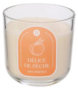 Ароматна свещ atmosphera Floa, Стъкло, 610 g - Peach