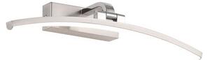 Searchlight 79821-40SS - LED осветително тяло за картини SANTORINI LED/8,2W/230V сребристо