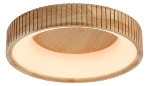 Brilagi - LED таванно осветително тяло FALCON WOOD MODERN LED/30W/230V пр. 45 см дърво