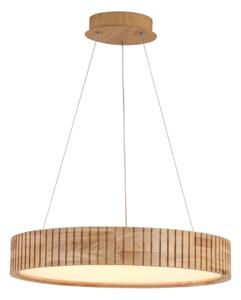 Brilagi - LED полилей на кабел FALCON WOOD MODERN LED/30W/230V, Ø 45 см, дърво