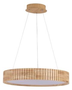 Brilagi - LED полилей на кабел FALCON WOOD MODERN LED/30W/230V, Ø 45 см, дърво