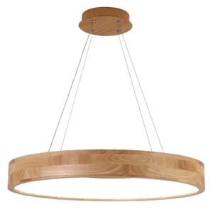 Brilagi - LED полилей на кабел FALCON WOOD LED/40W/230V 3000/4000/6000K 60 см дърво