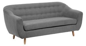 Триместен диван atmosphera Retro, 184x82x87 cm - Сив