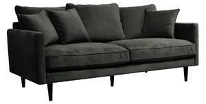 Триместен диван atmosphera Candice, 194x96x85 cm - Графит