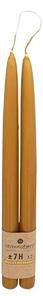 Свещи без аромат atmosphera Hugo, 30 cm, 2 бр - Жълт