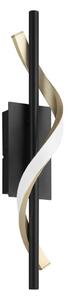 Eglo 902136-LED Стенно осветително тяло CONAPRATO LED/8,8W/230V 2700/4000/6500 черно/златно