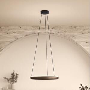 Eglo 390451 - LED димируем полилей на кабел TRABUCO 2xLED/19W/230V 2200-6500K кафяв