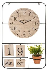 Часовник настолен atmosphera Camille, Височина 52 см, MDF и метал