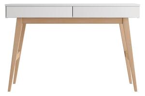 Детско бюро с бял плот 60x120 cm Swing - Pinio