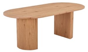 Трапезна маса от декор от топола 100x210 cm Boavista – House Nordic