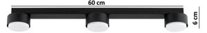 Brilagi - LED точково осветително тяло MONO 3xGX53/12W/230V черно