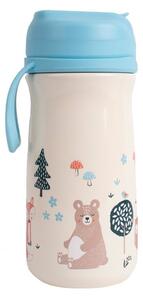 Бежово бебешко шише от неръждаема стомана 370 ml Woodland - Ladelle