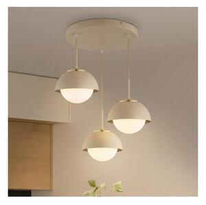 Brilagi - Полилей на кабел COSMO 3xE27/60W/230V бежово/златно