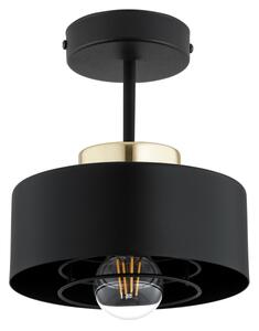 Brilagi - Плафониера SPRING 1xE27/60W/230V черна/златна