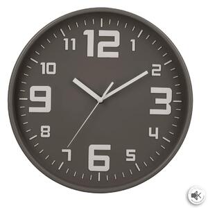 Стенен часовник atmosphera Elian, Ø30 cm - Сив